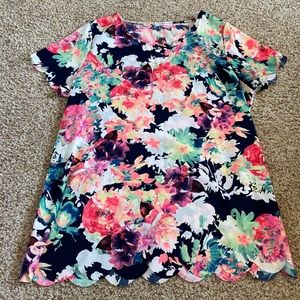 Coco and Main tunic blouse